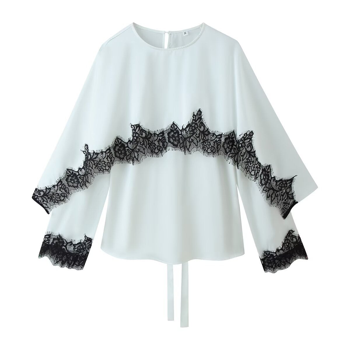 Lace Back Strap Top