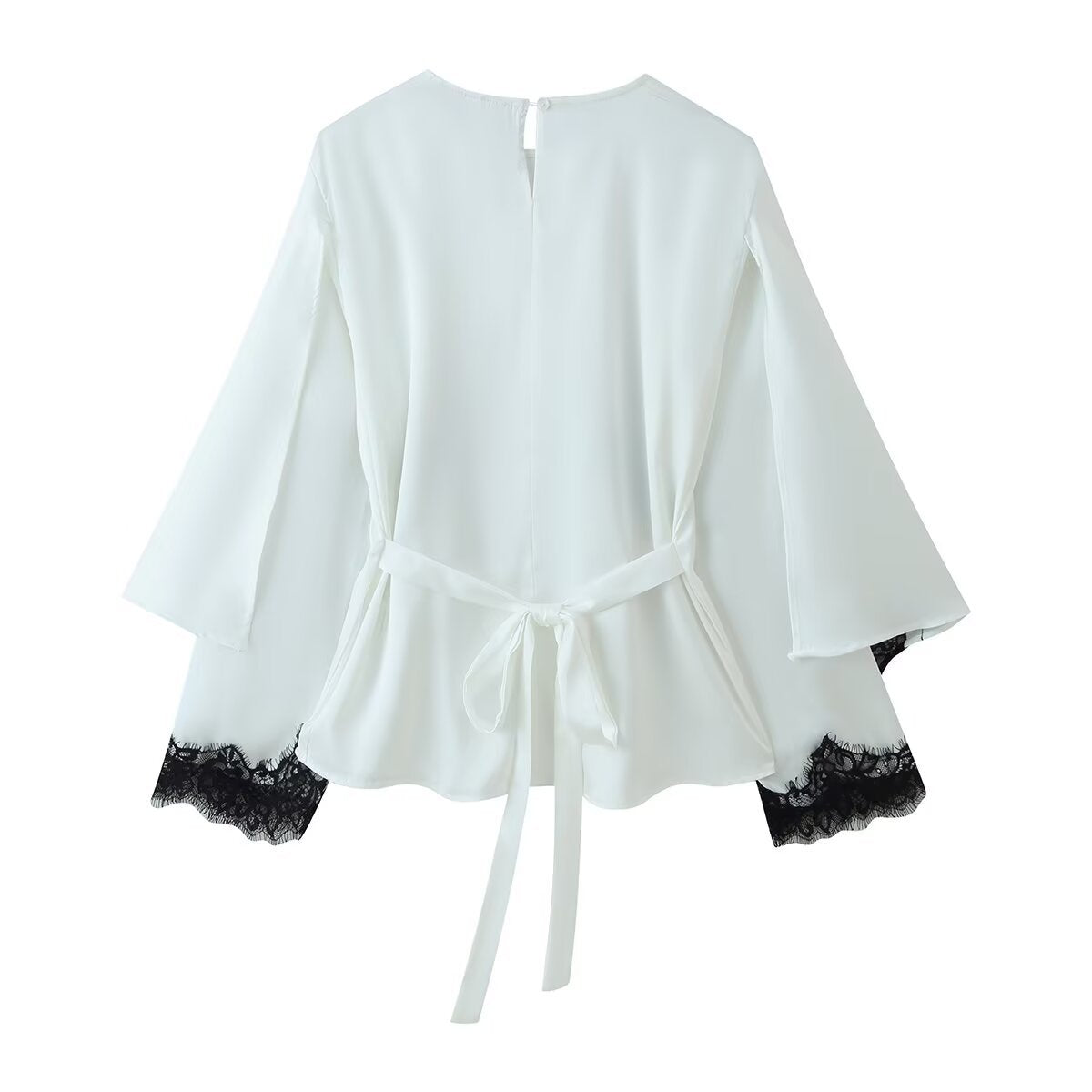 Lace Back Strap Top
