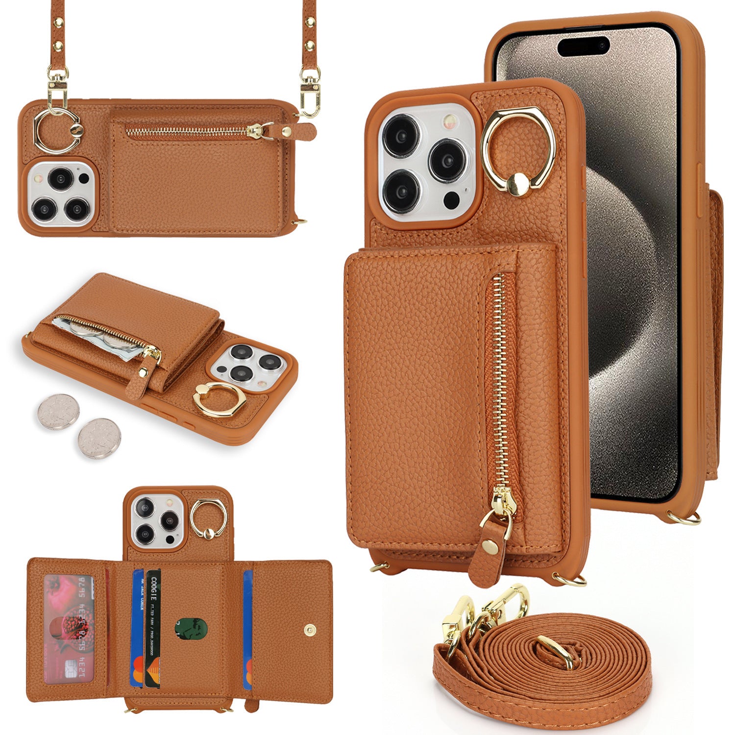 Zipper Wallet Phone Case