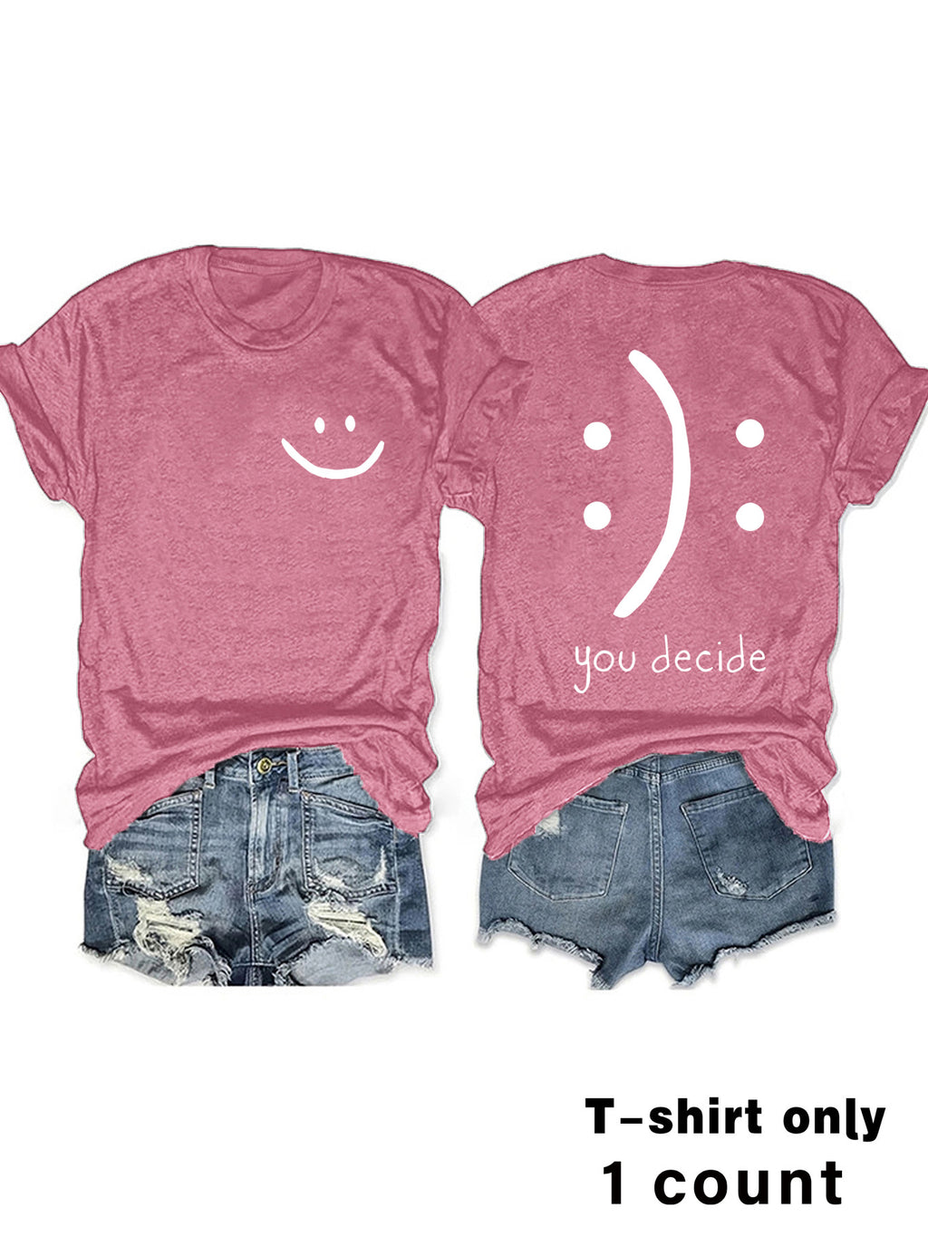 Slogan Graphic Tee