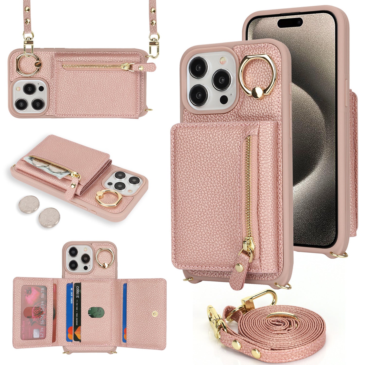 Zipper Wallet Phone Case
