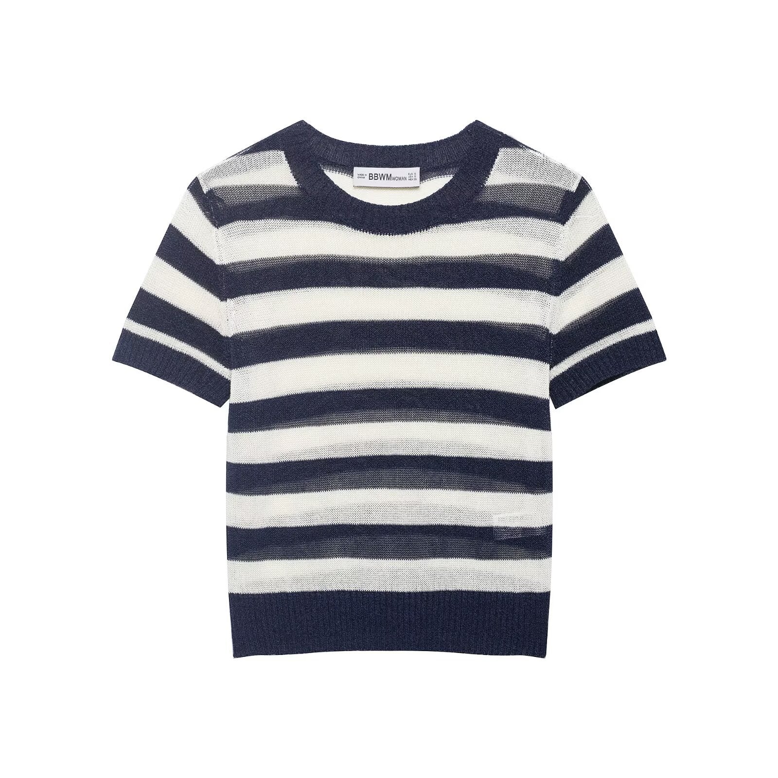 French Knit Crop Top