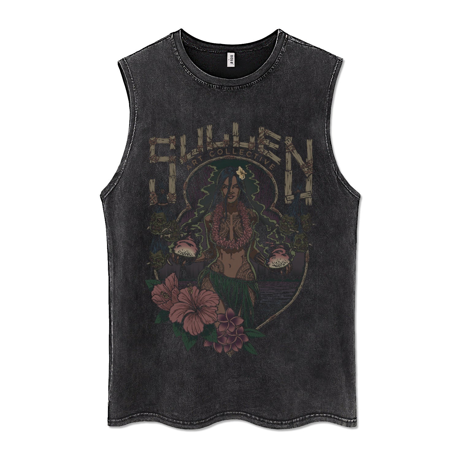 Tattoo Print Vest