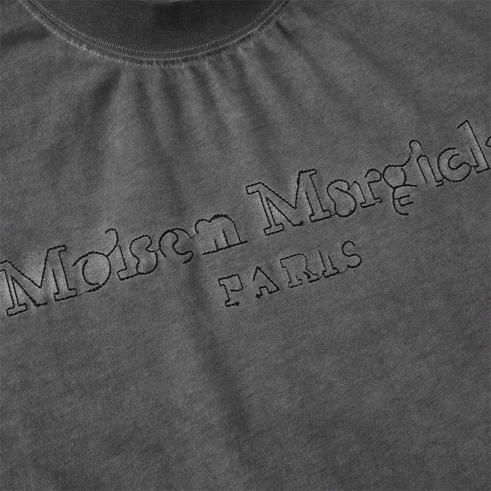 Embroidered Letter Tee