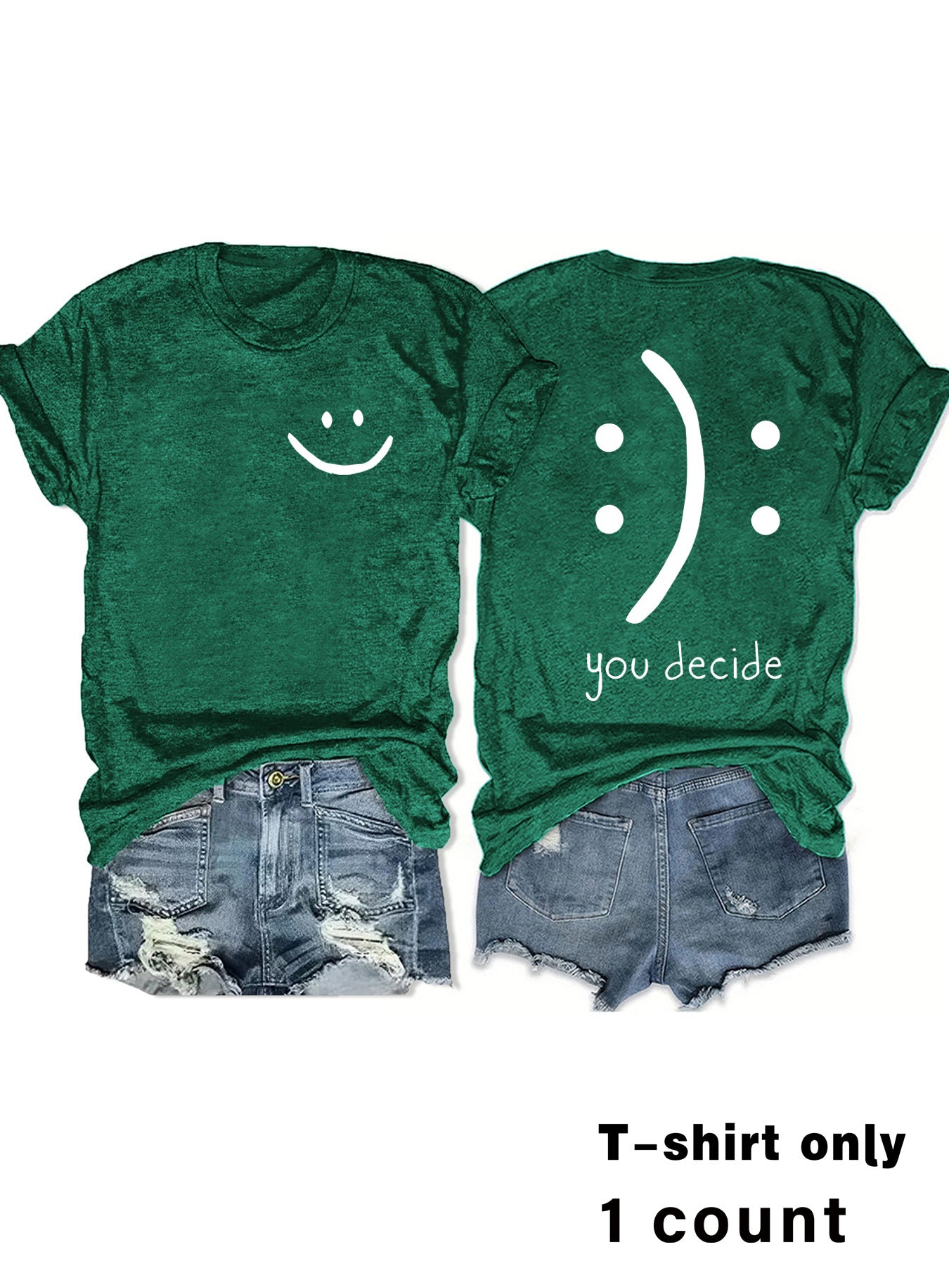 Slogan Graphic Tee