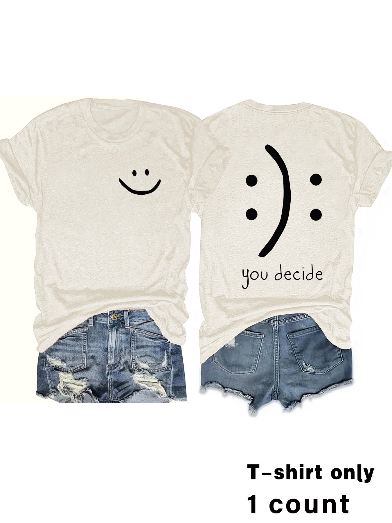 Slogan Graphic Tee