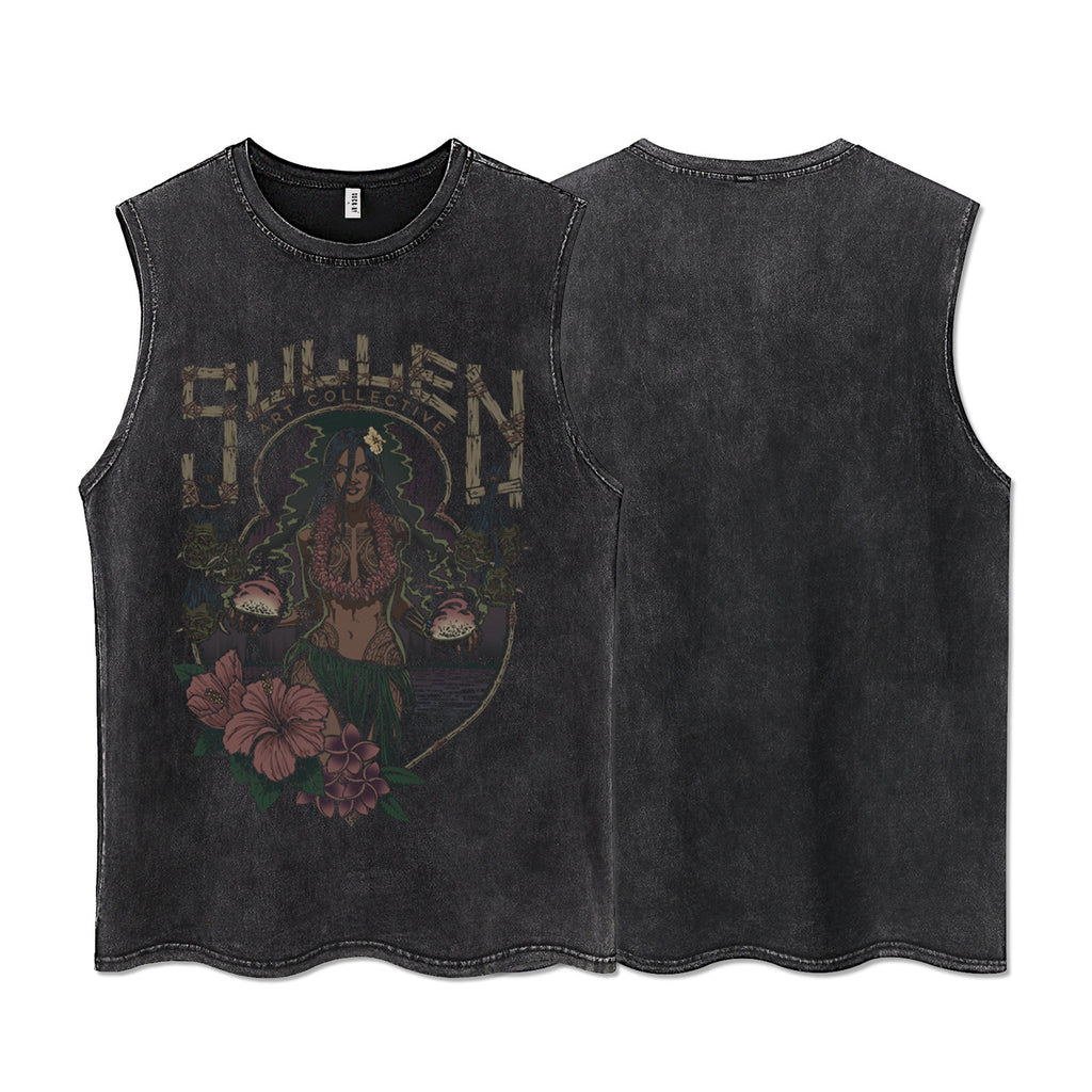 Tattoo Print Vest