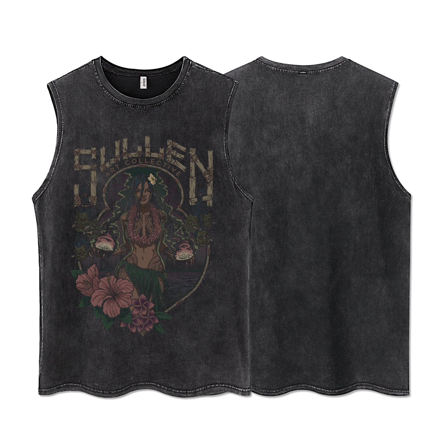 Tattoo Print Vest