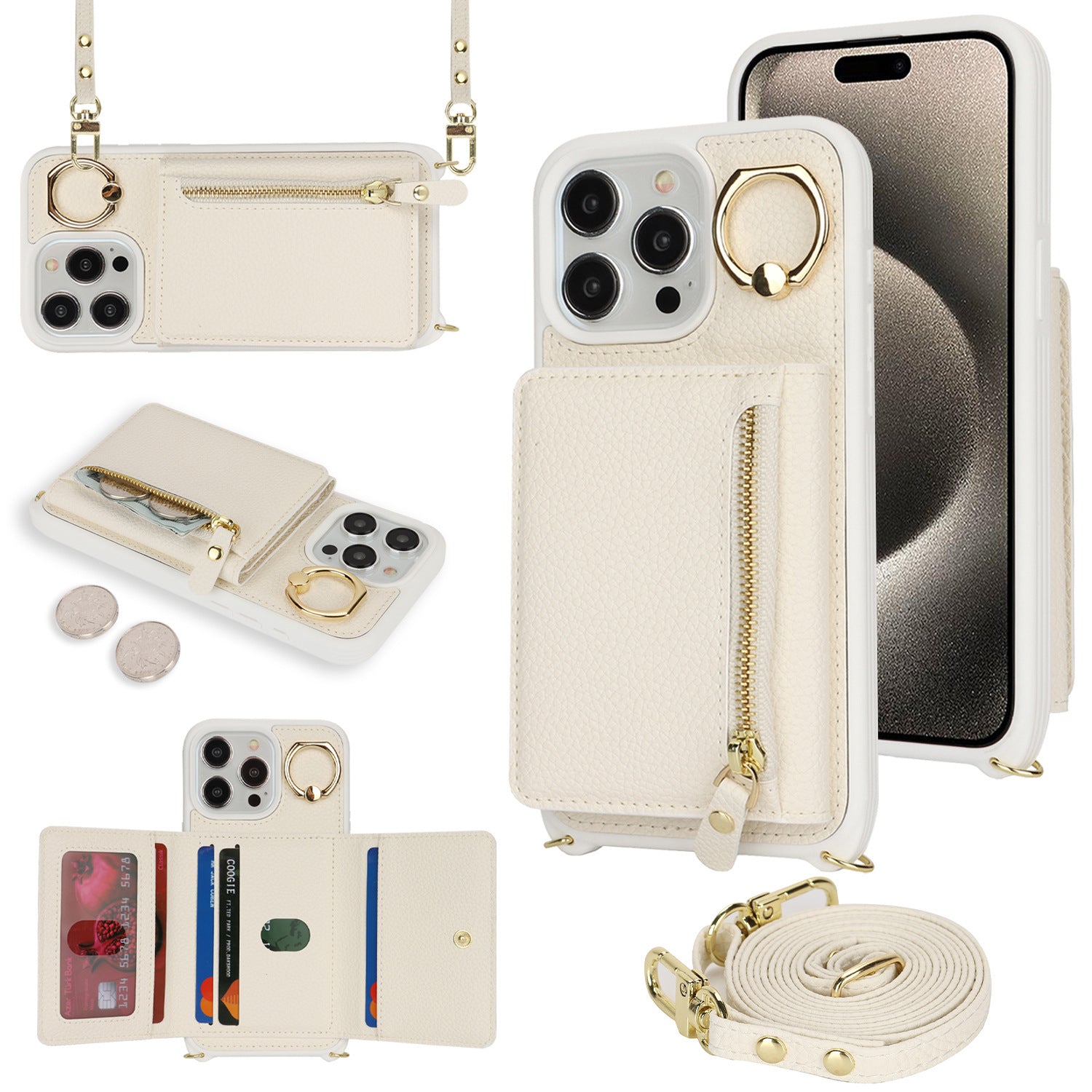 Zipper Wallet Phone Case
