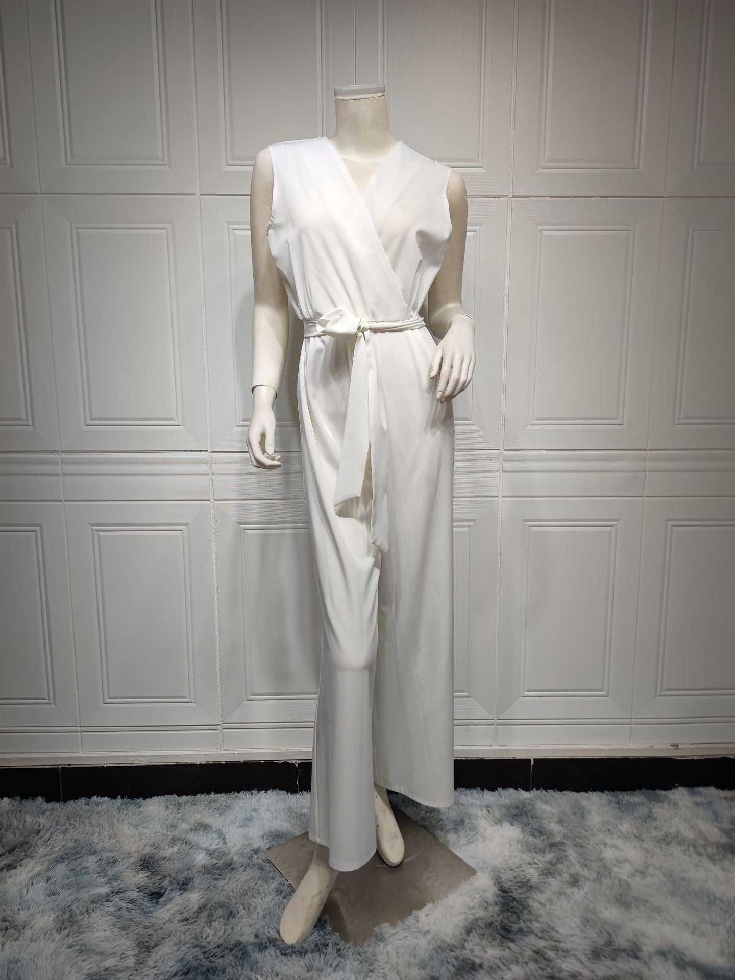 Chiffon Panel Two-Piece Set