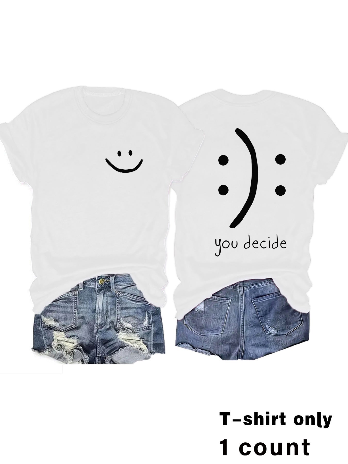 Slogan Graphic Tee