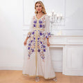 Trumpet Sleeve Maxi Skirt