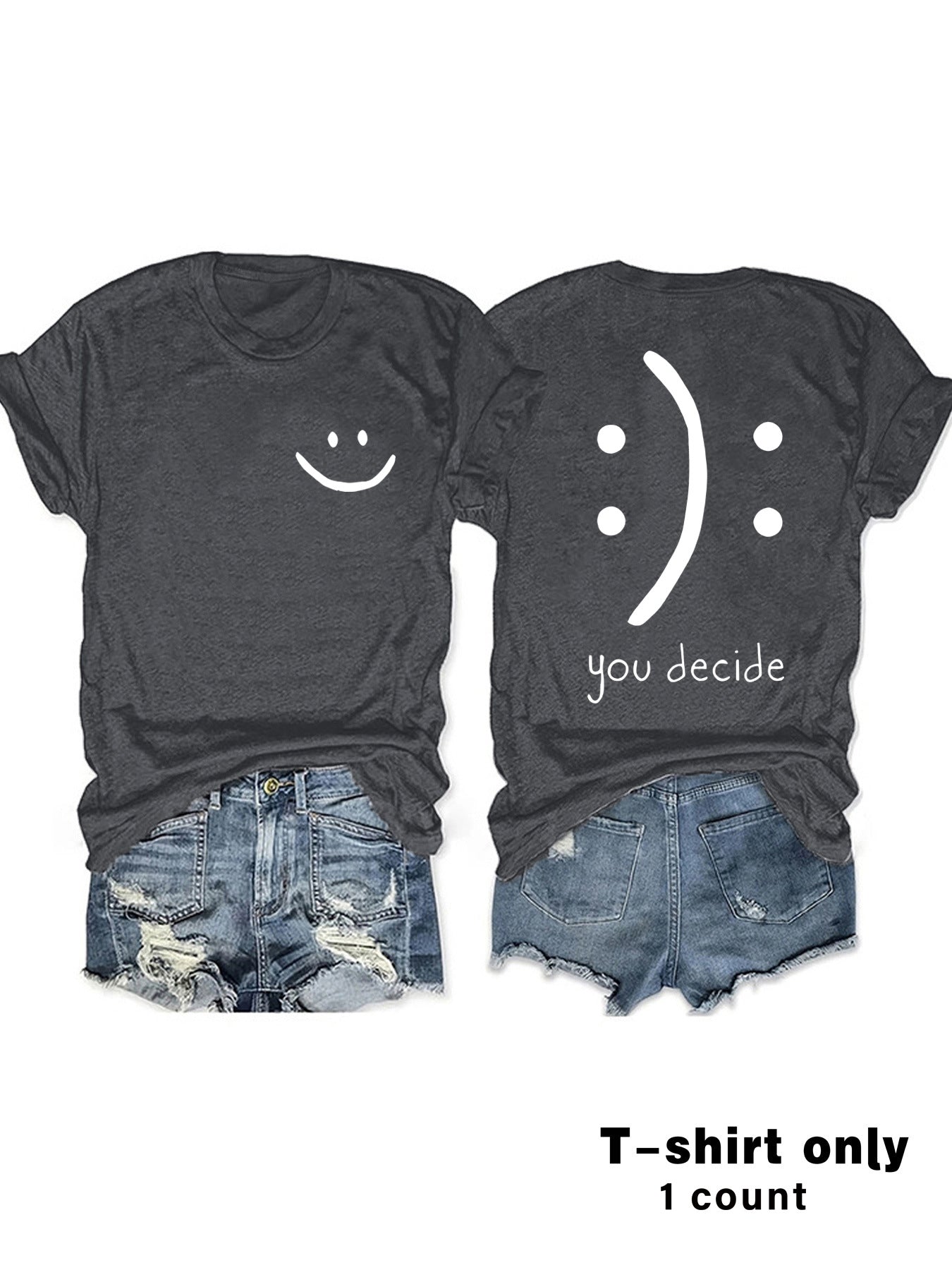 Slogan Graphic Tee