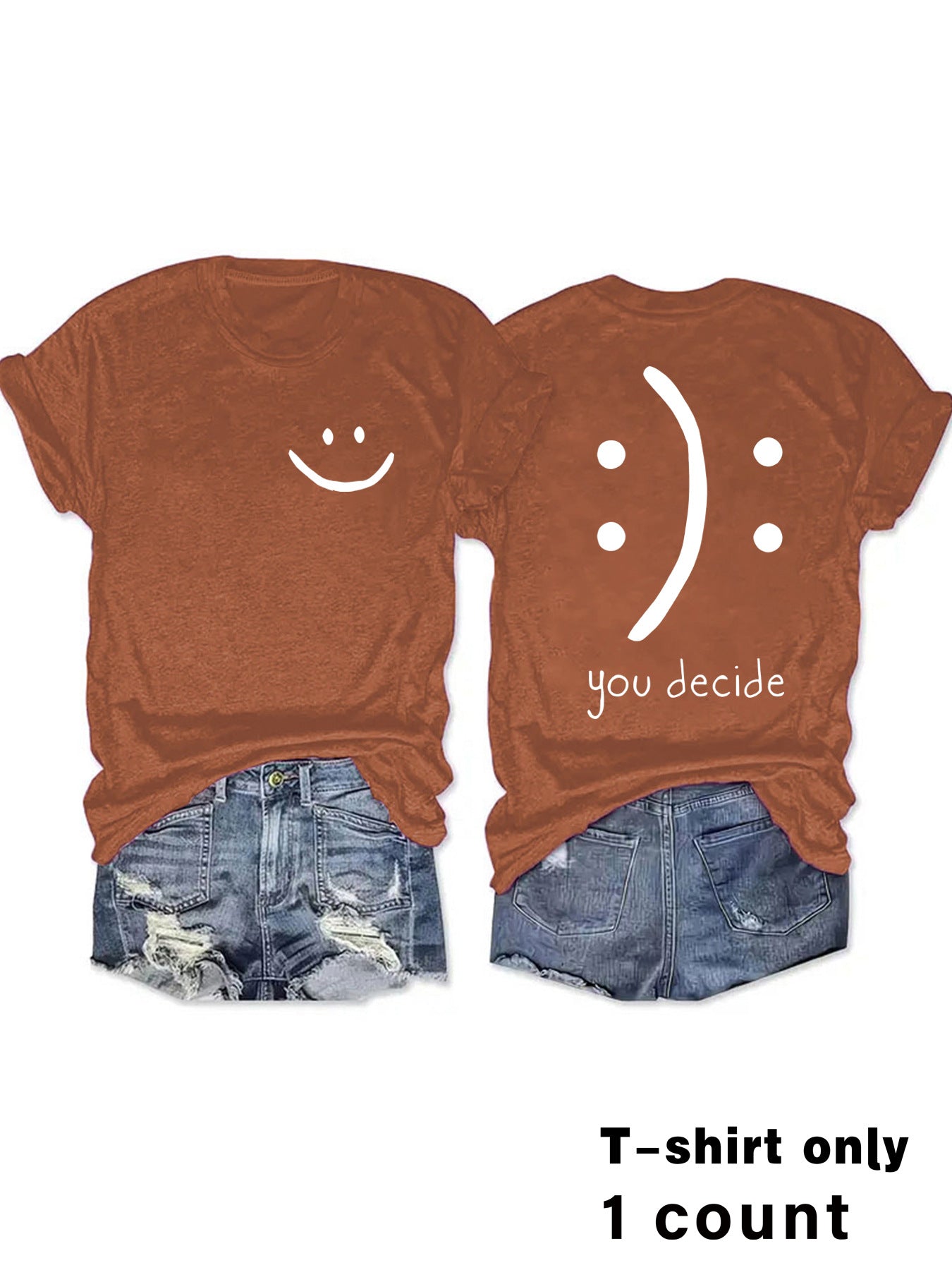 Slogan Graphic Tee
