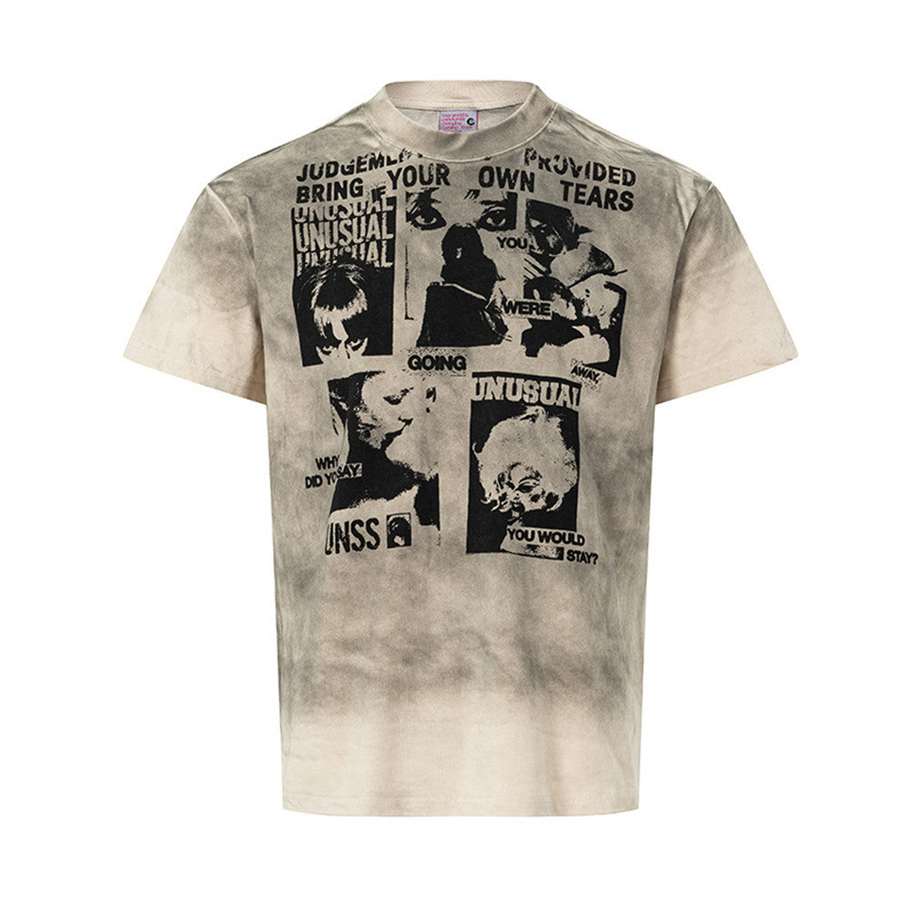 Distressed Washed Tee