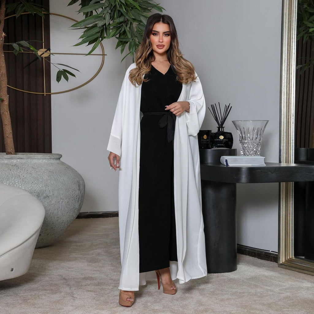 Chiffon Panel Two-Piece Set