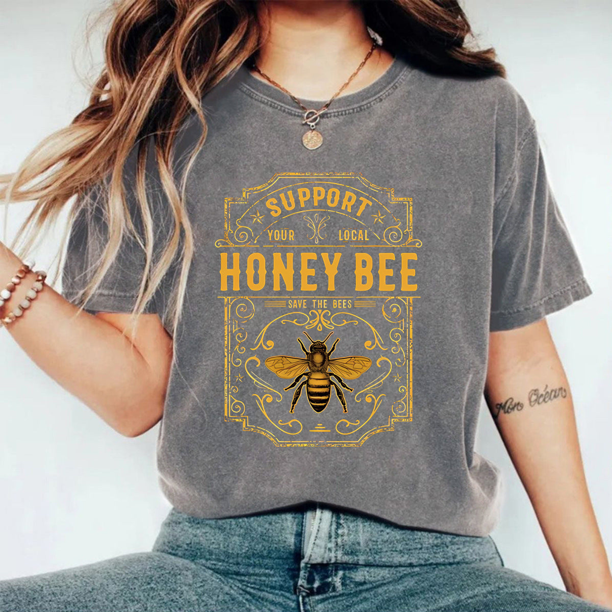 Washed Relaxed Tee