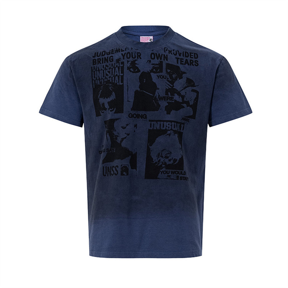 Distressed Washed Tee