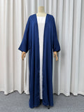 Satin Batwing Maxi Dress
