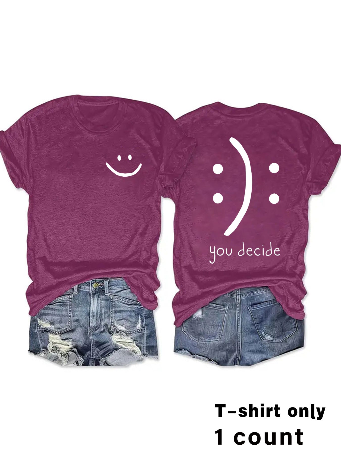 Slogan Graphic Tee