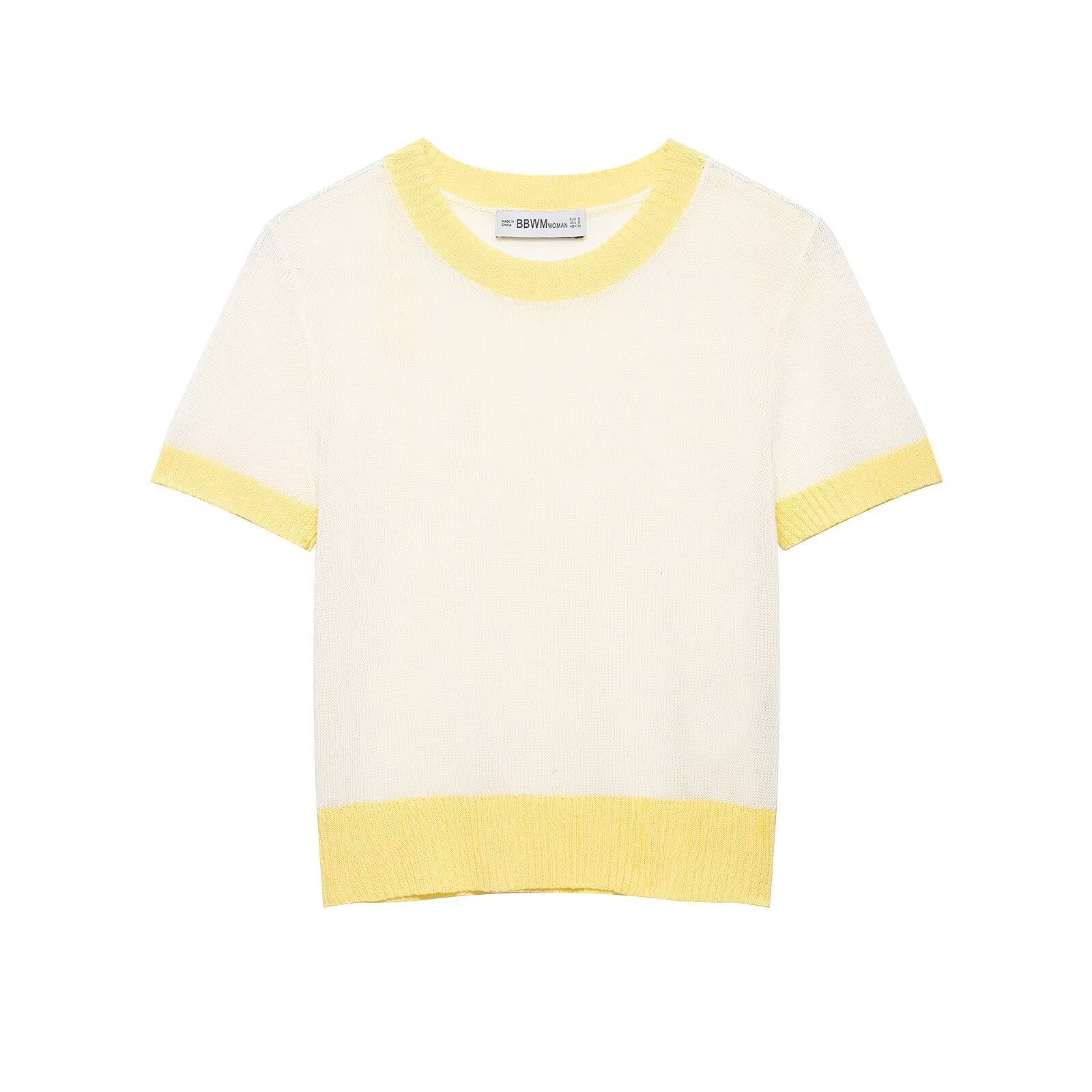 French Knit Crop Top