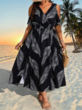Bohemian Slit Maxi Dress