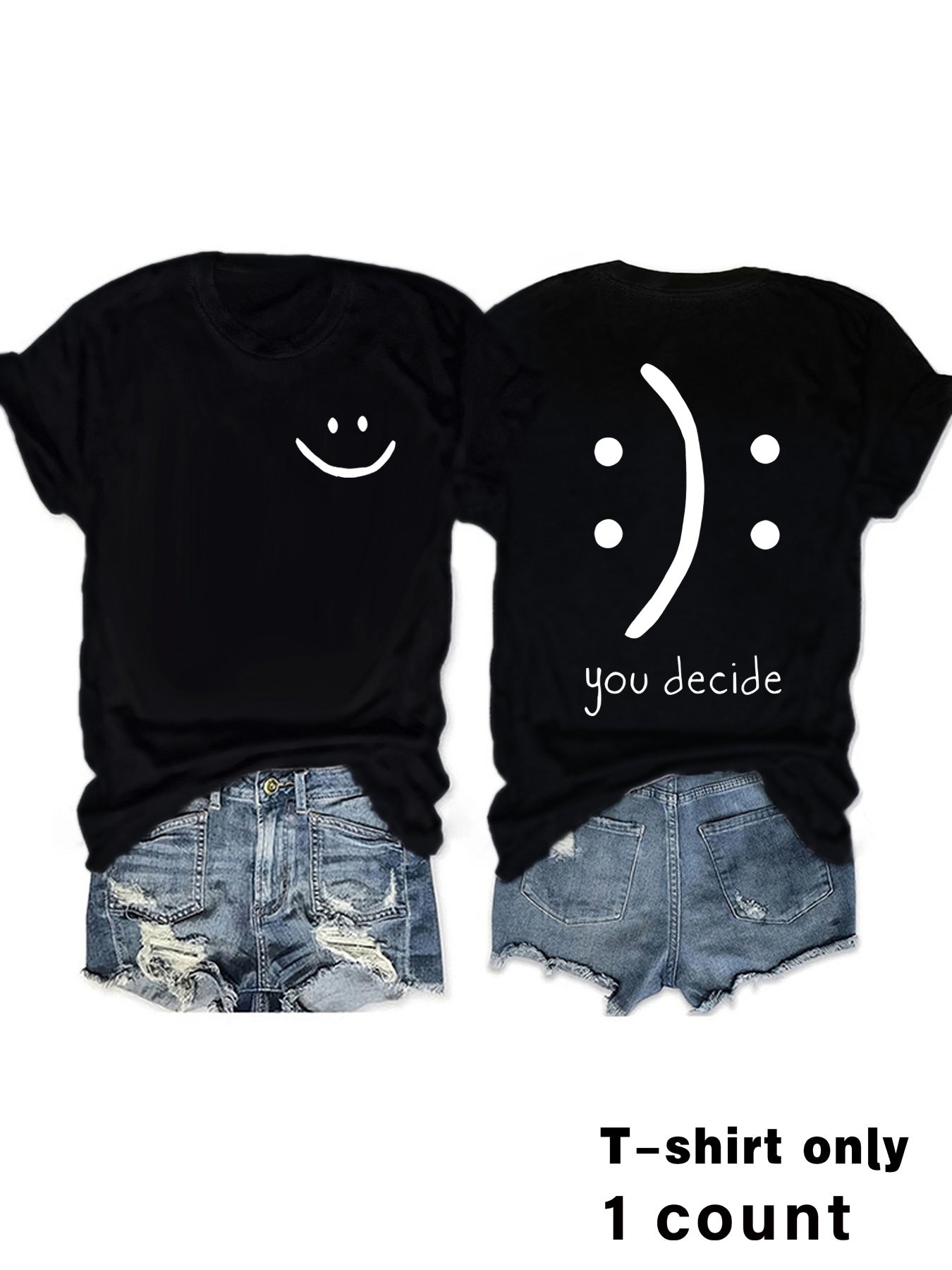 Slogan Graphic Tee
