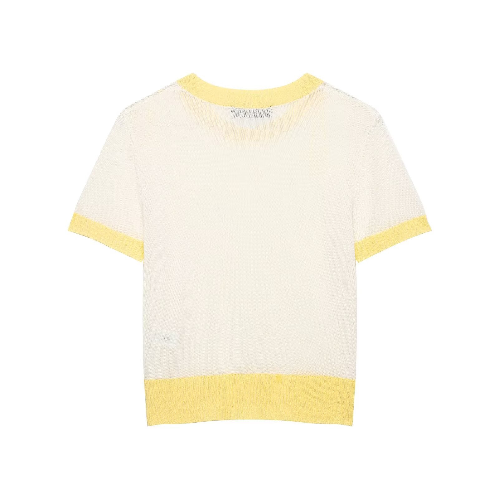 French Knit Crop Top