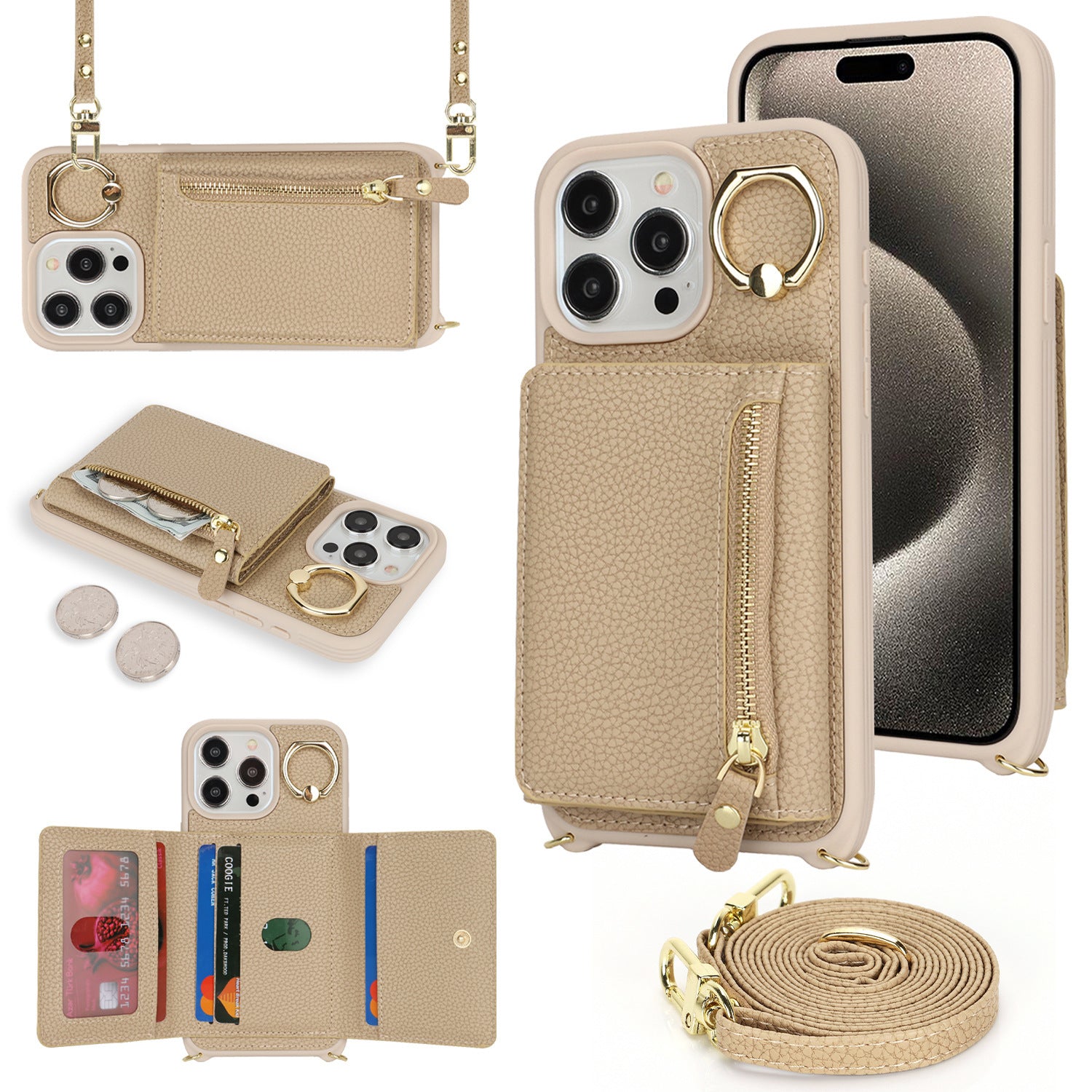 Zipper Wallet Phone Case