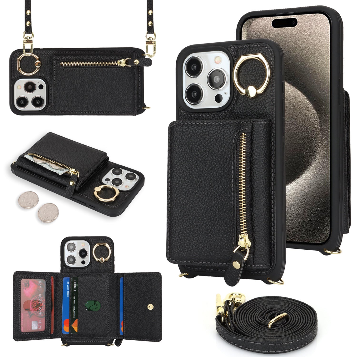 Zipper Wallet Phone Case